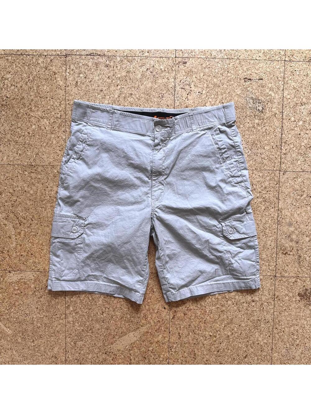 ARCHITECT ActiveFlex Cargo Shorts Men's 36W Beige Stretch Casual Classic